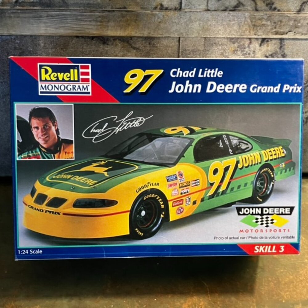 Revell Monogram #97 Chad Little NASCAR 1:24 Scale Model Kit New Unbuilt